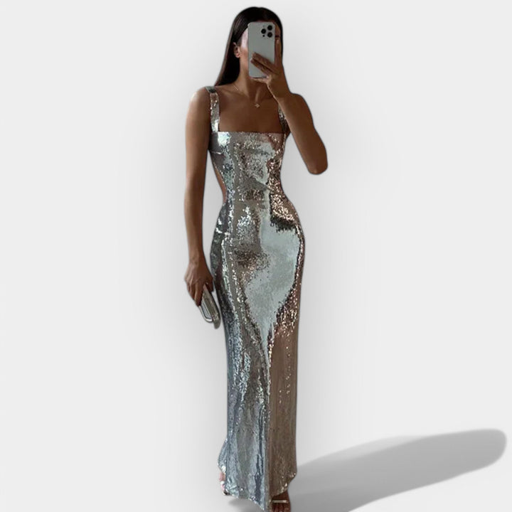 Shimmering Maxi Dress