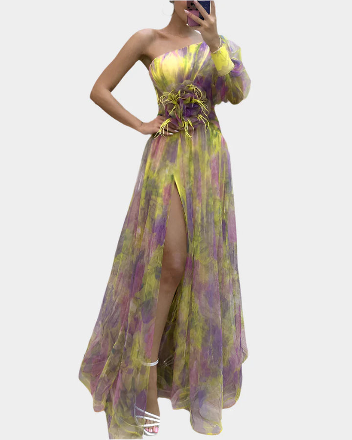 Romantic Dress with Opening