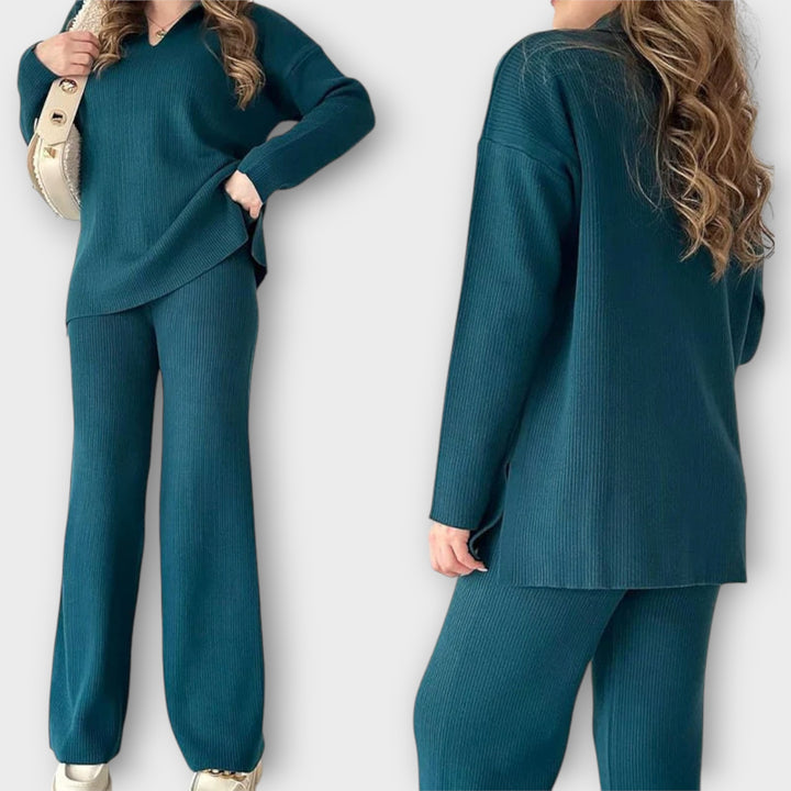 Cozy Ribbed Lounge Set