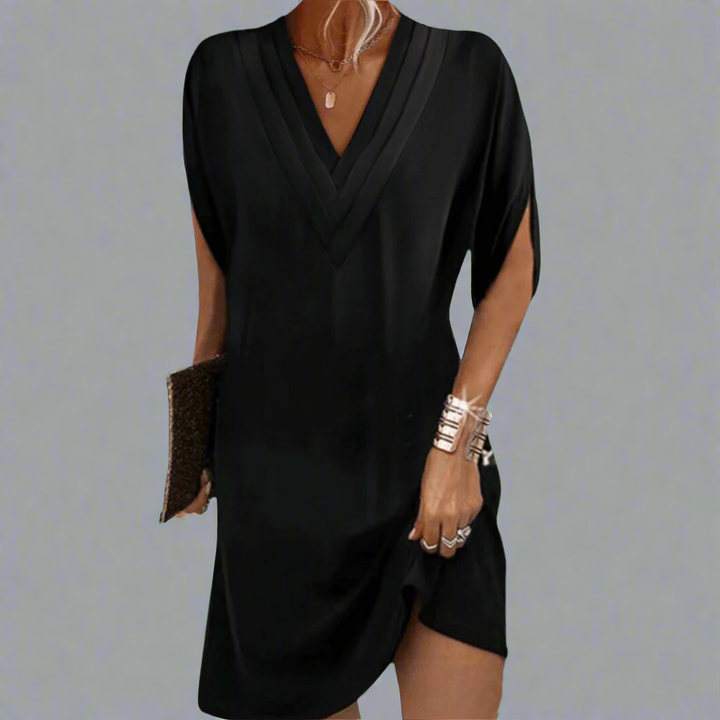 Elegant dress made of exquisite fabric