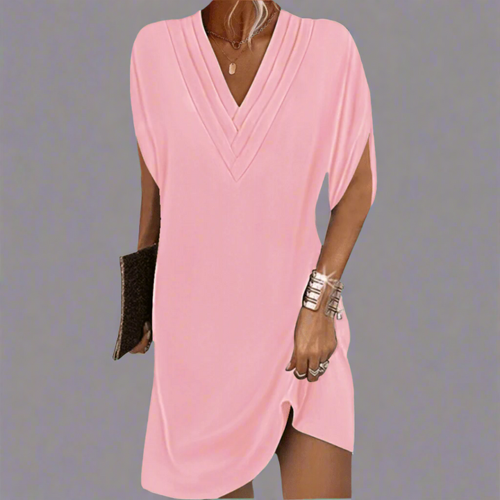 Elegant dress made of exquisite fabric