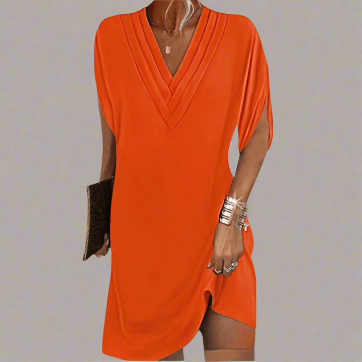 Elegant dress made of exquisite fabric