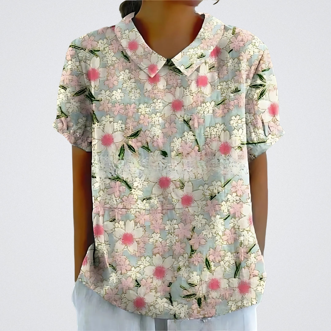 Flowered Blouse