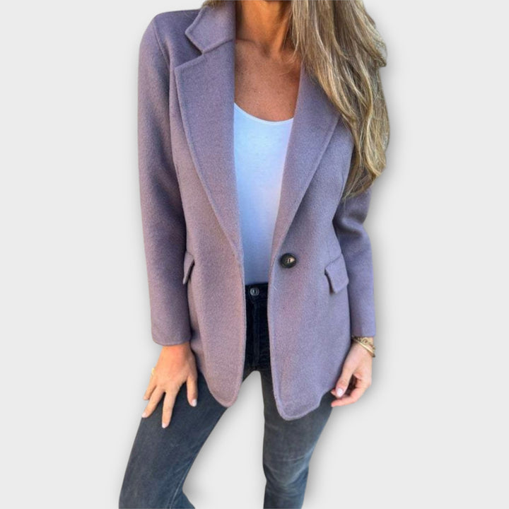 Single-Breasted Tailored Blazer