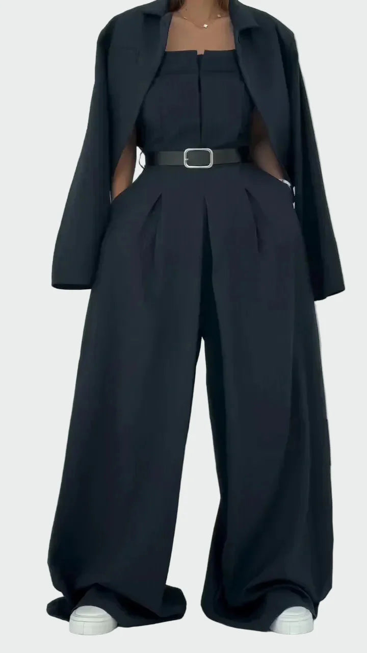 Bustier and Jacket Set in Elegant & Modern Style