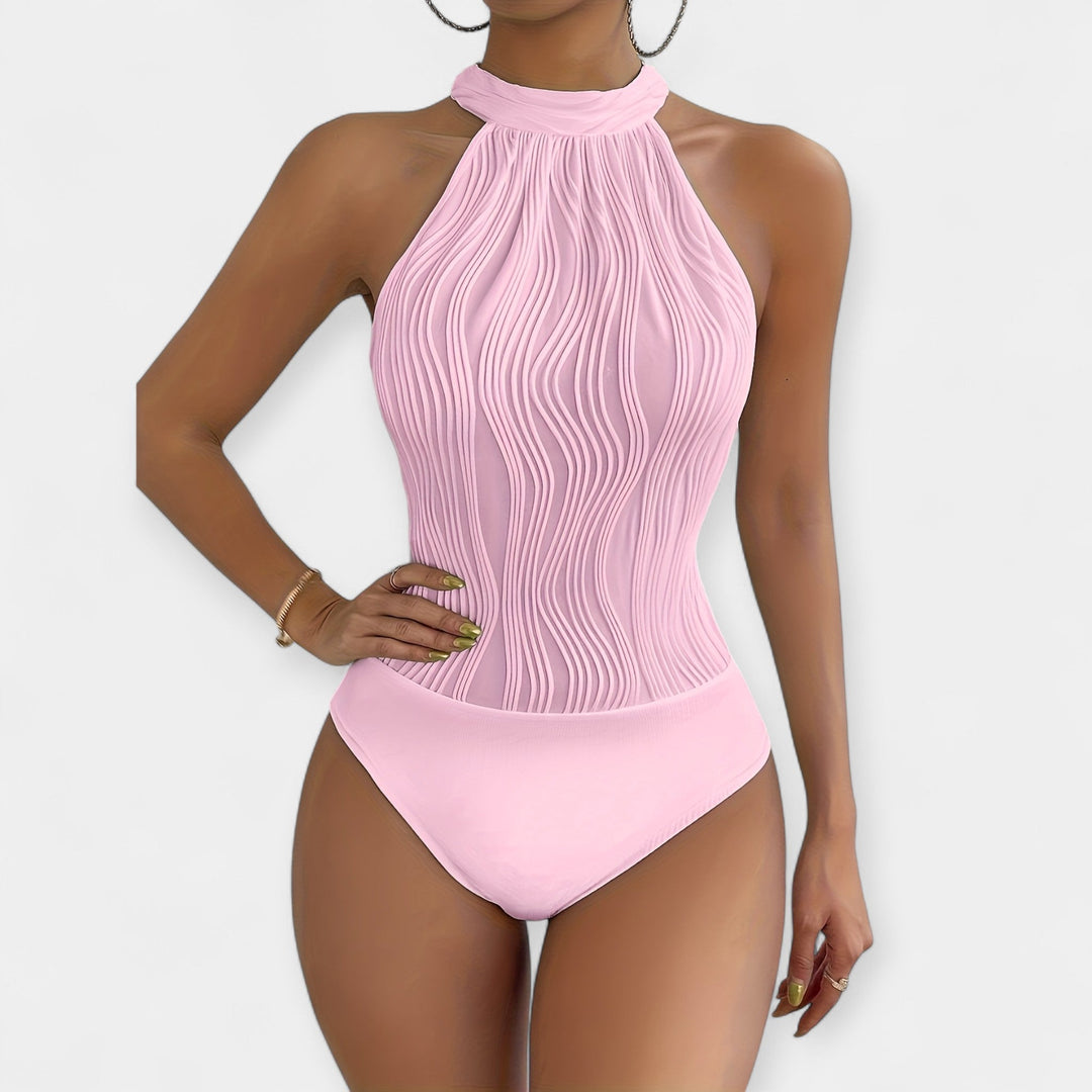 Full Body Bodysuit with Adjustable Ruching