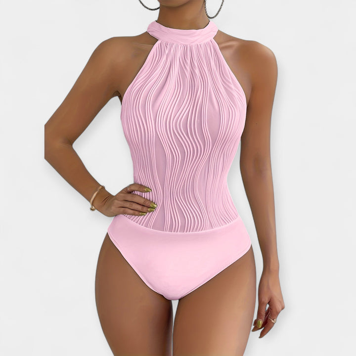 Full Body Bodysuit with Adjustable Ruching