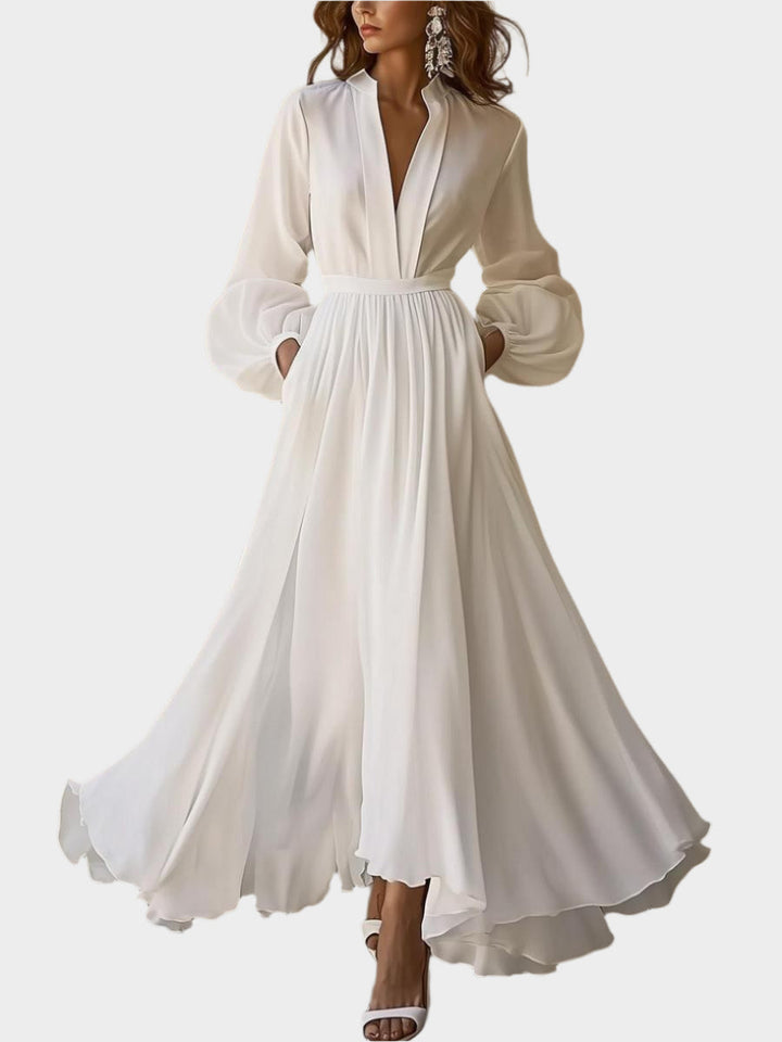 Classic White Maxi Dress