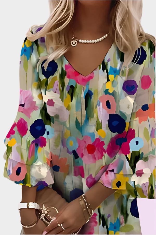 Midi with Striped Design