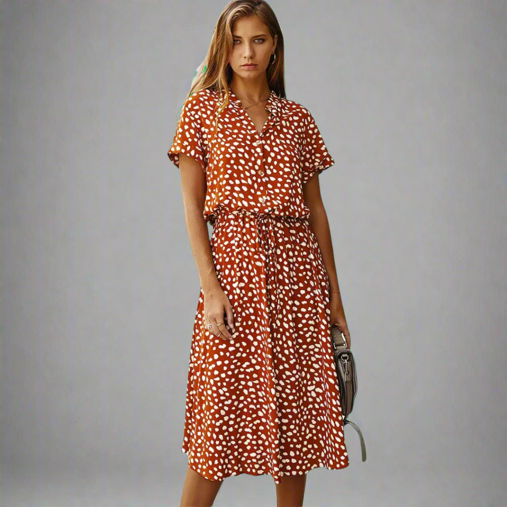 Summer Dress Made of Select Fabric