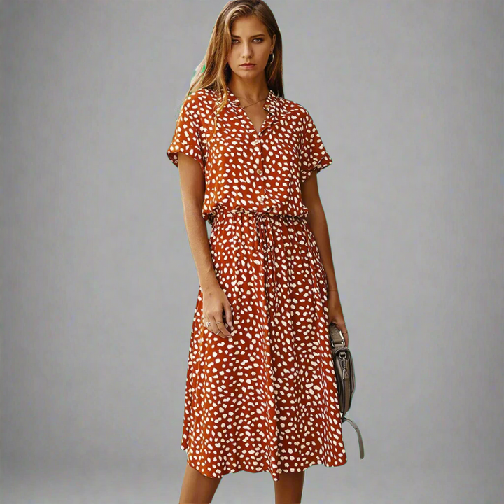 Summer Dress Made of Select Fabric