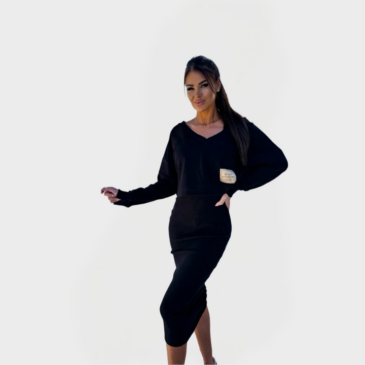 Summer Set with Hoodie and Dress for Comfort and Style