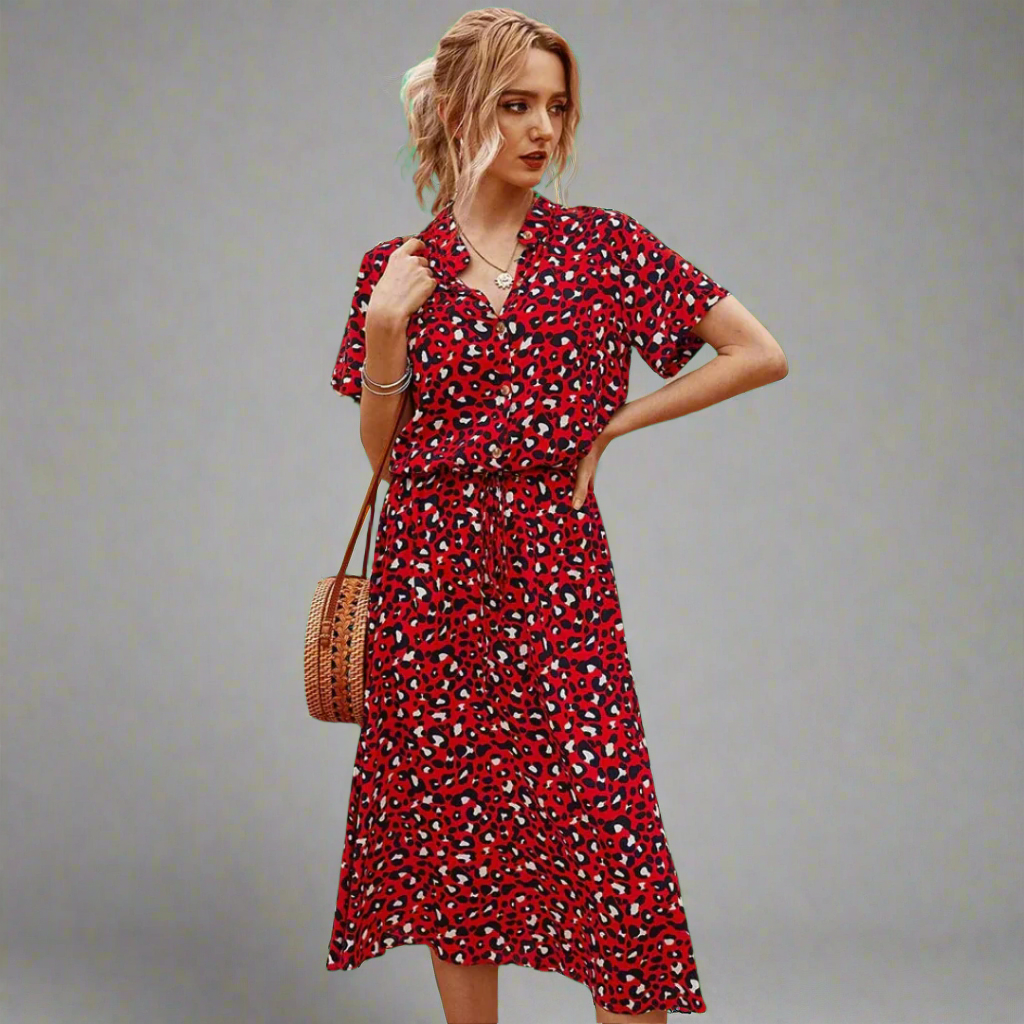 Summer Dress Made of Select Fabric