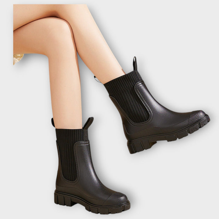 Chunky Chelsea Ankle Boots