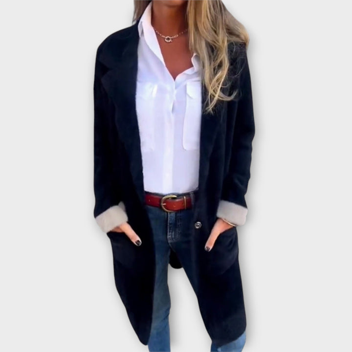 Soft Cozy Longline Pocket Coat