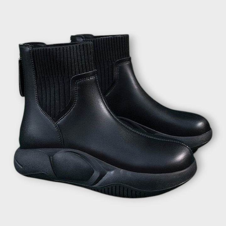 SoftFlex Knit Ankle Boot