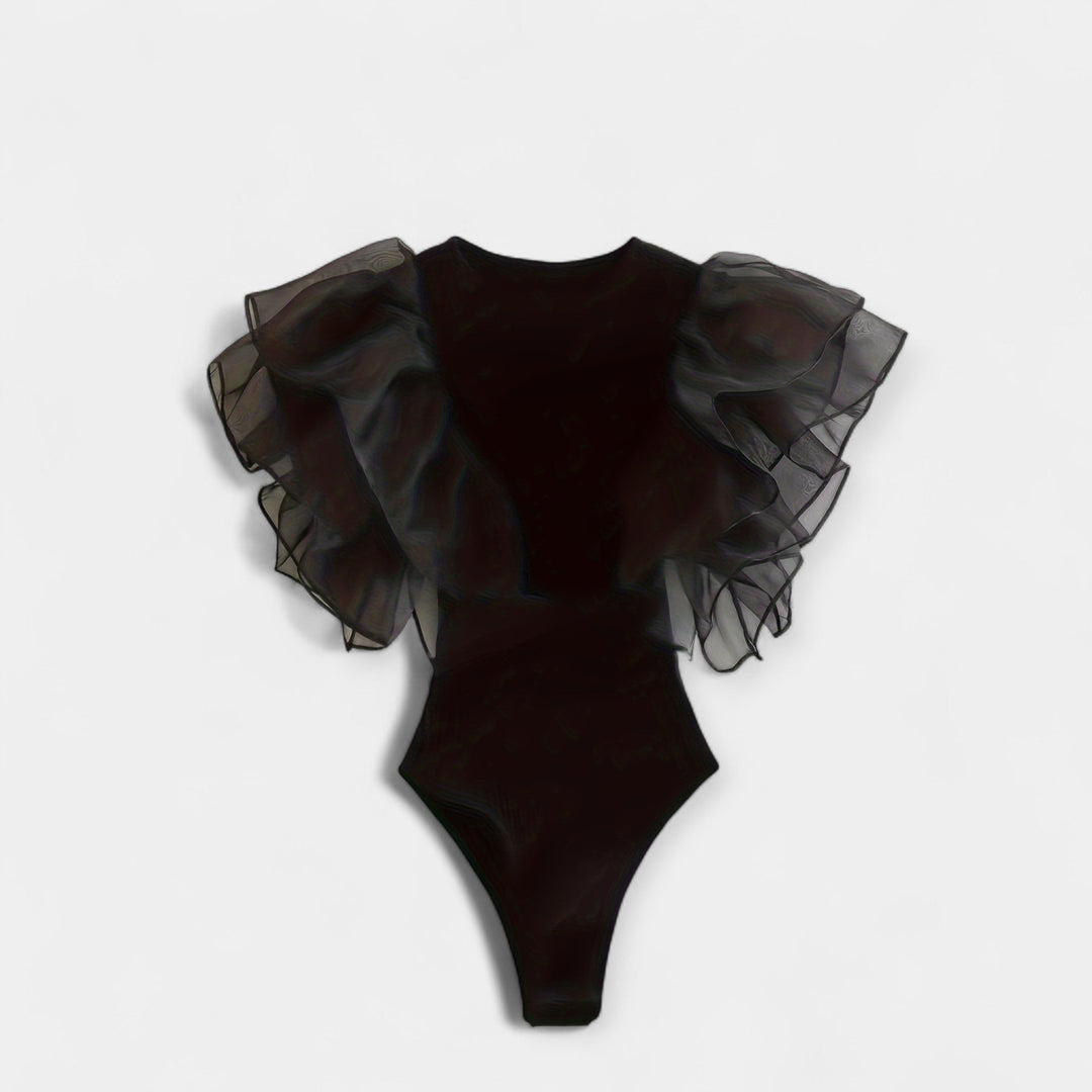 Bodysuit with Raglan Sleeves