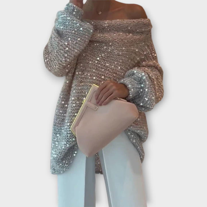 Luna Sparkle Knit Sweater