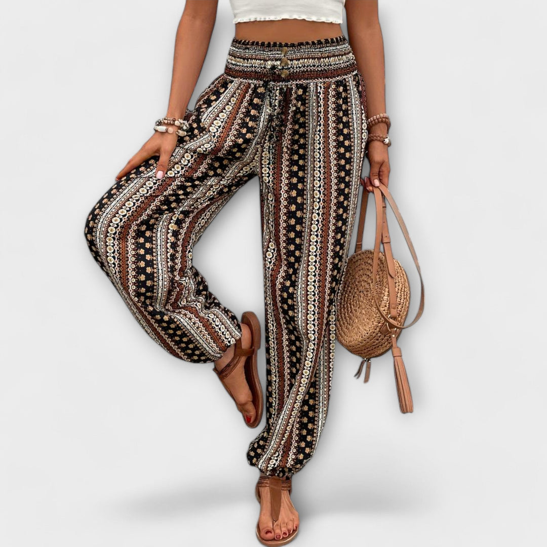Pants with Ethnographic Design