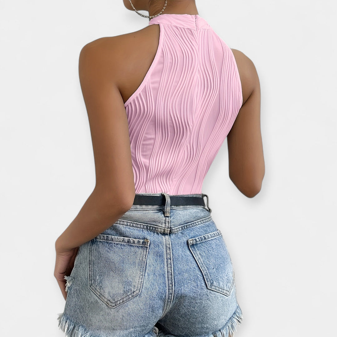 Full Body Bodysuit with Adjustable Ruching