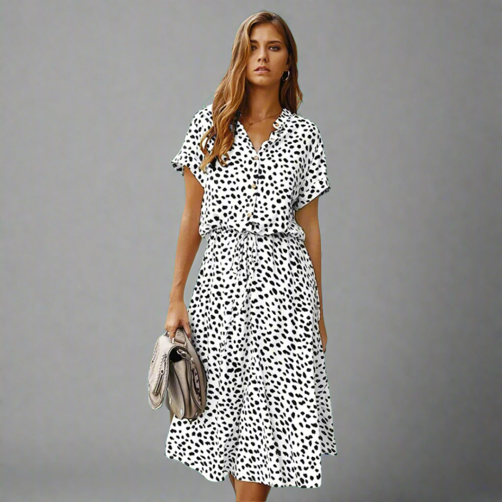 Summer Dress Made of Select Fabric