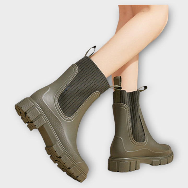 Chunky Chelsea Ankle Boots