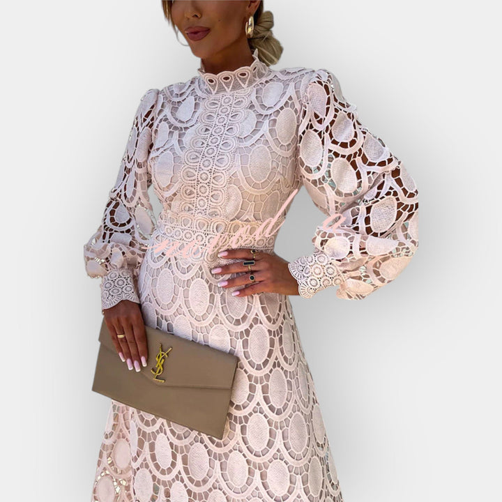 Romantic Dress with Lace Details