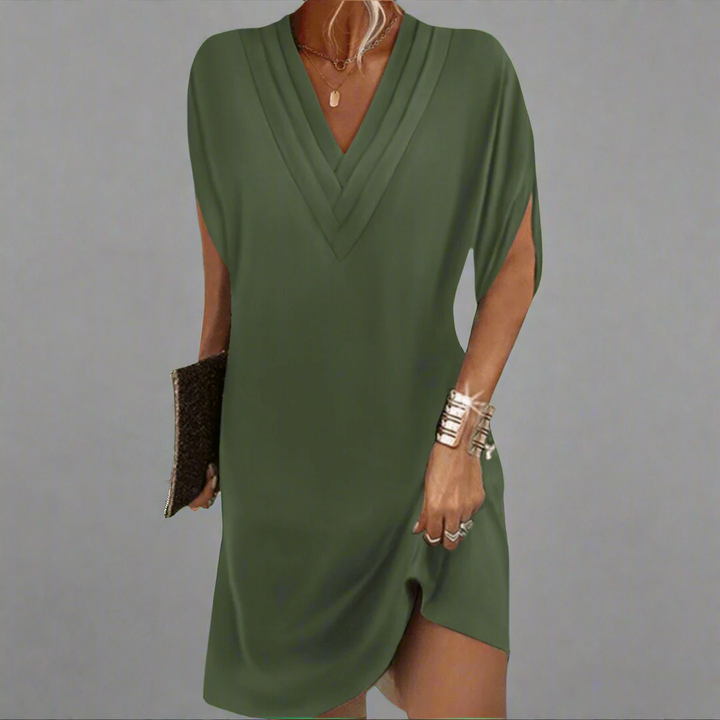 Elegant dress made of exquisite fabric