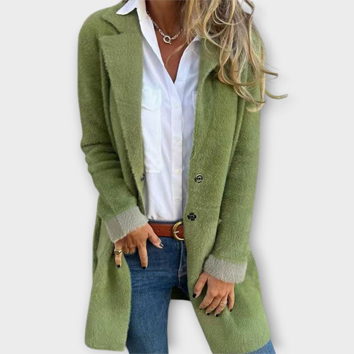 Soft Cozy Longline Pocket Coat