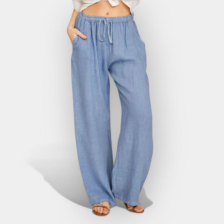 Summer Linen Airy Pants