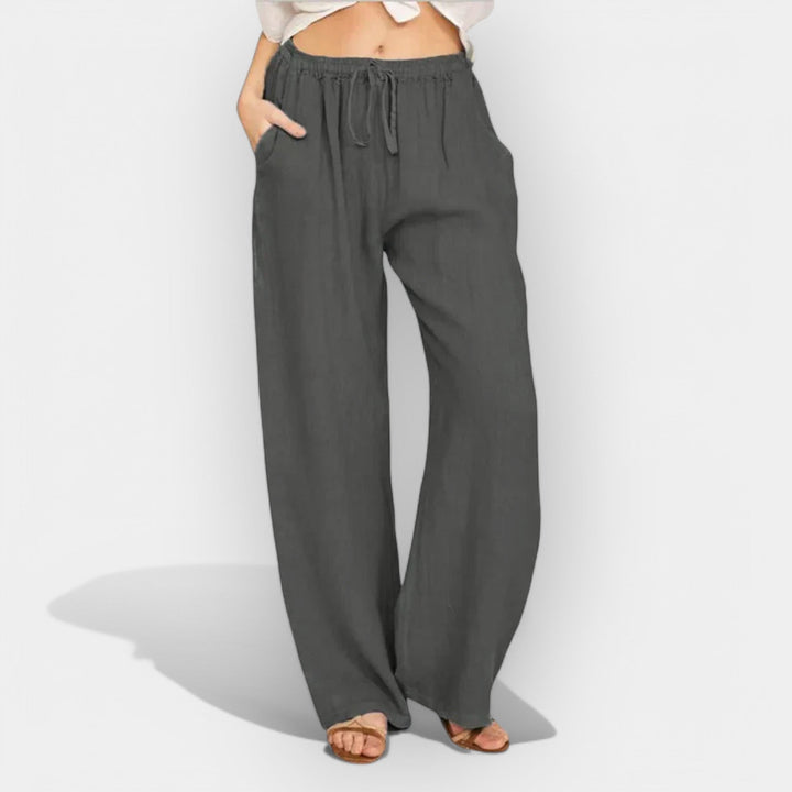 Summer Linen Airy Pants