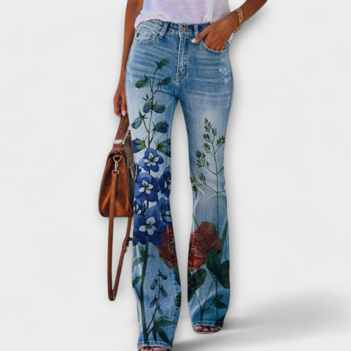 Flowered Pants