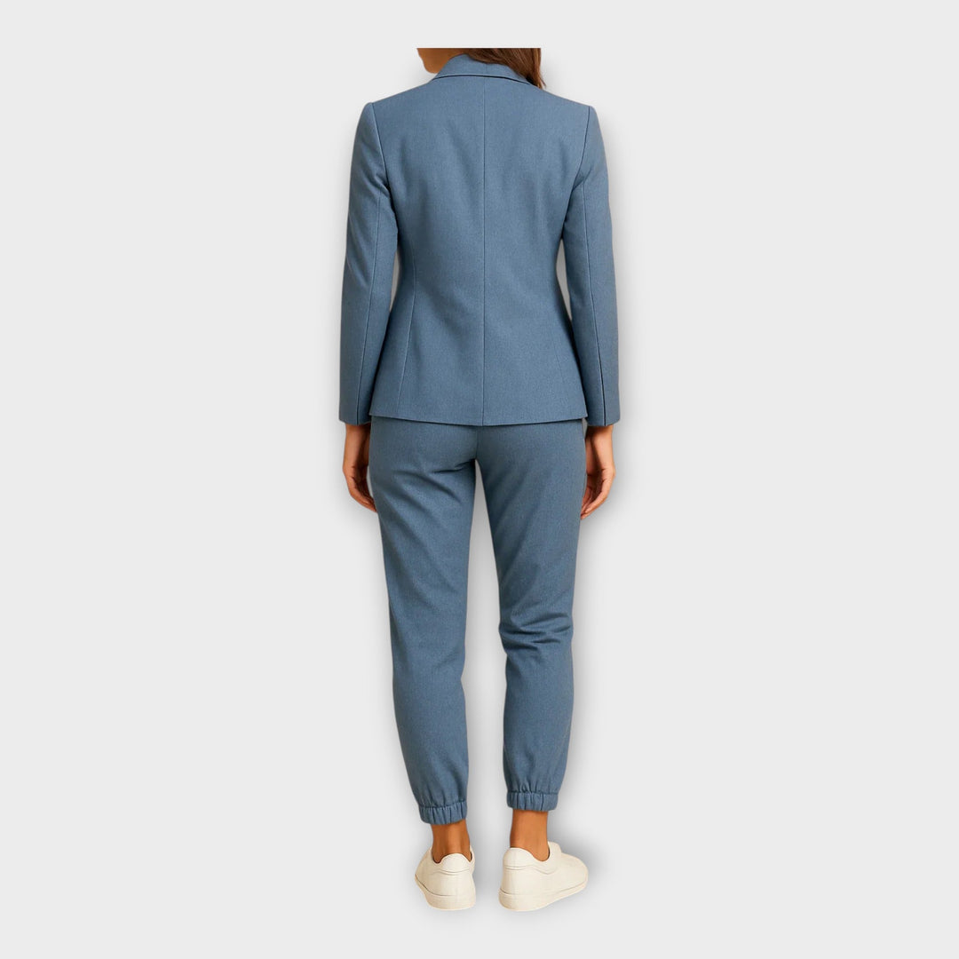 Women's Suit with Blazer and Jogger Pants