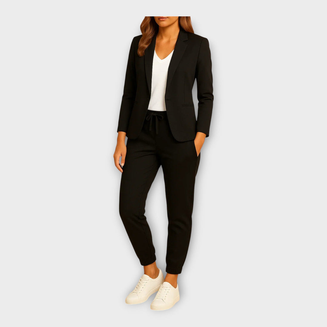 Women's Suit with Blazer and Jogger Pants