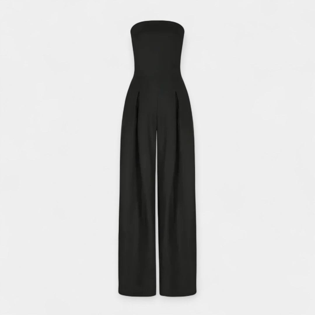 Full Body Jumpsuit with Strapless Corset