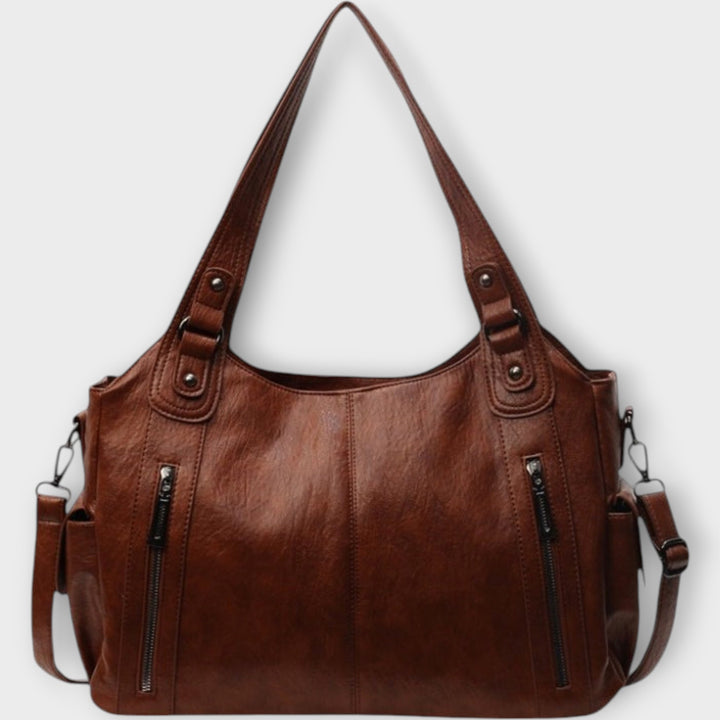 Timeless Leather Handbag with Effortless Elegance