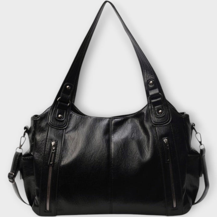 Timeless Leather Handbag with Effortless Elegance