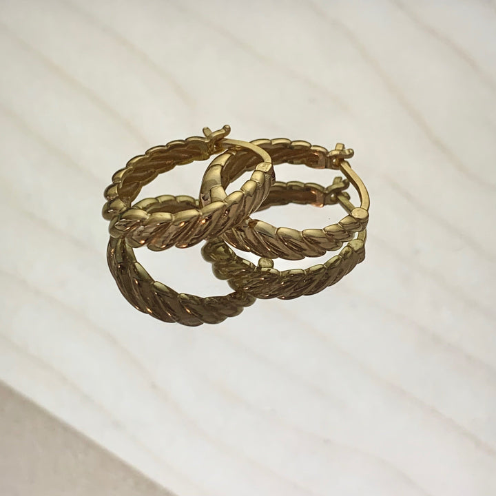 Twist Style Twisted Earrings