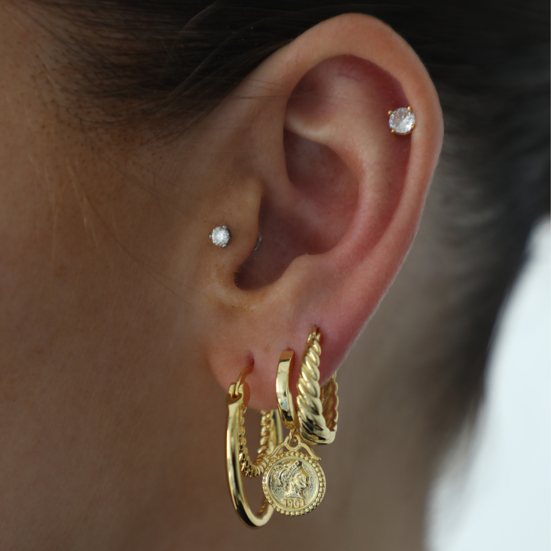 Twist Style Twisted Earrings