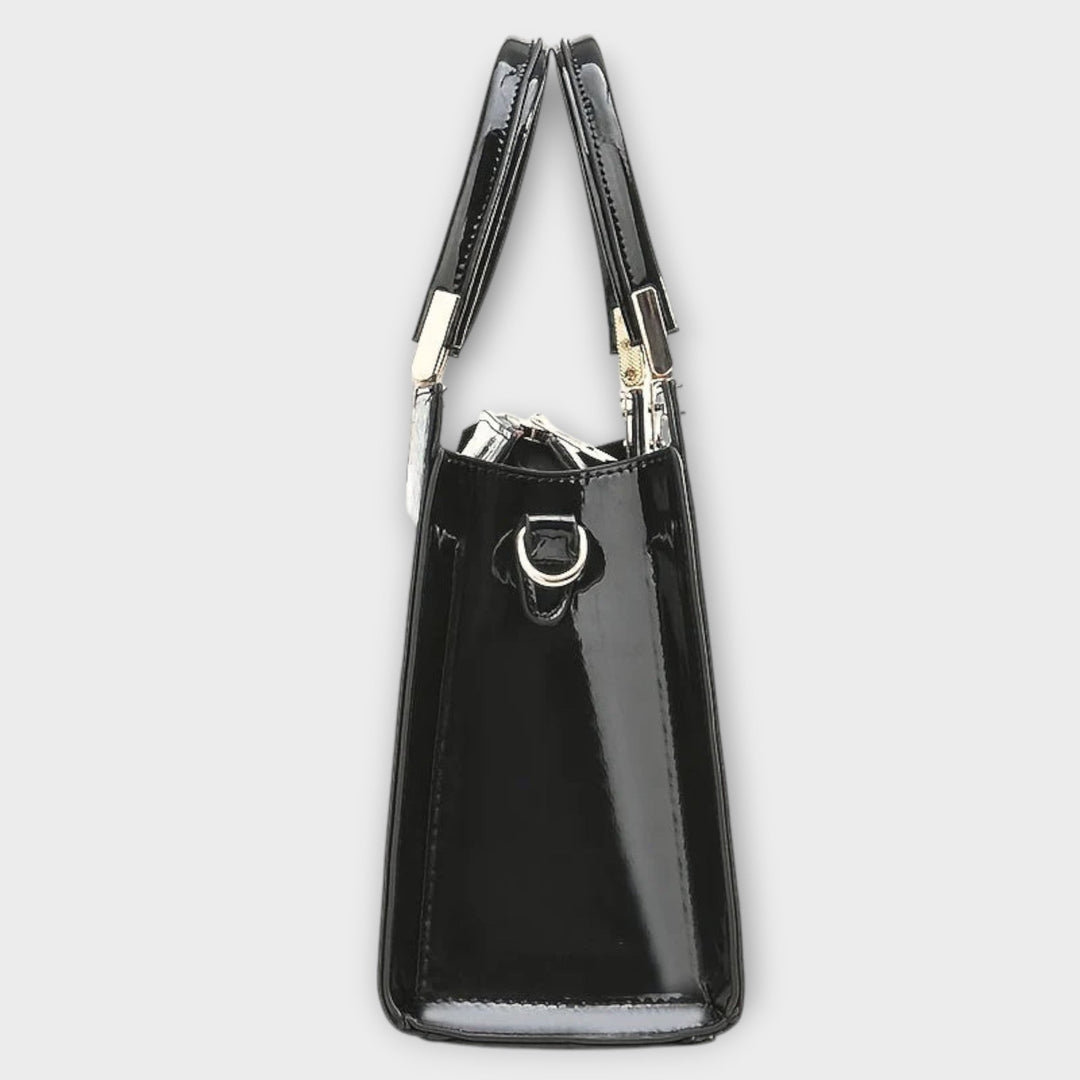 Shiny Handmade Croco Bag