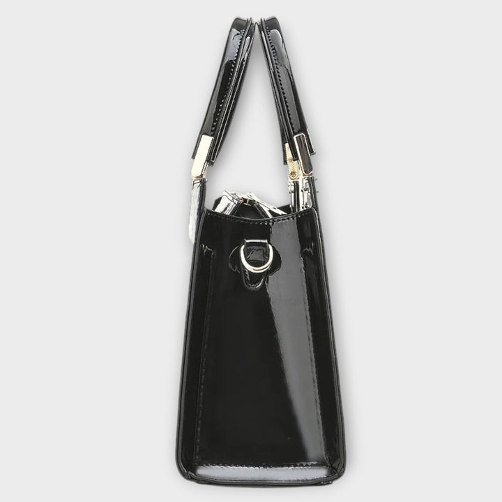 Shiny Handmade Croco Bag