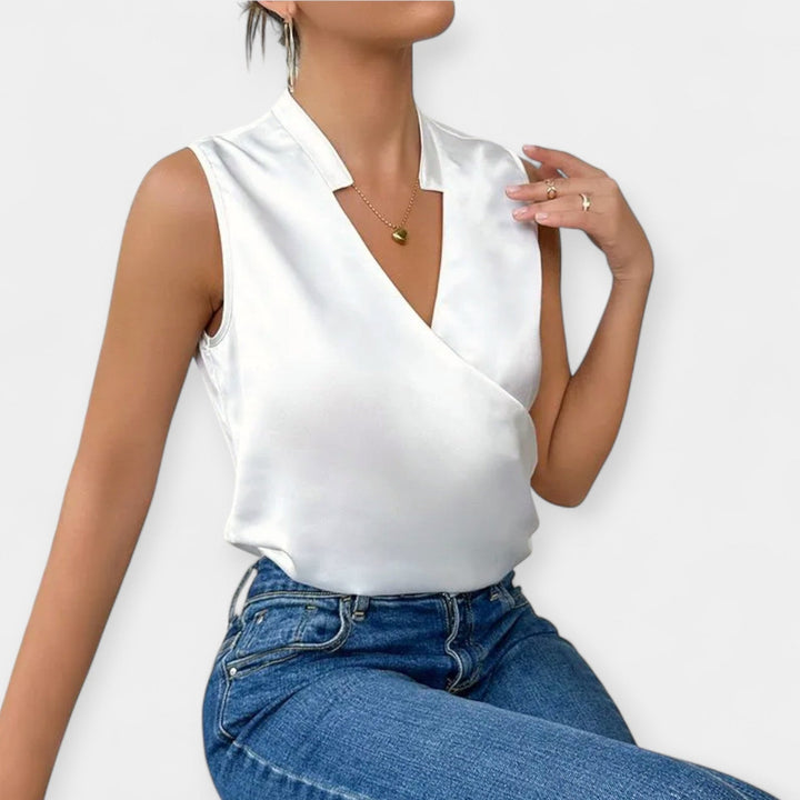 Sleeveless Solid Top