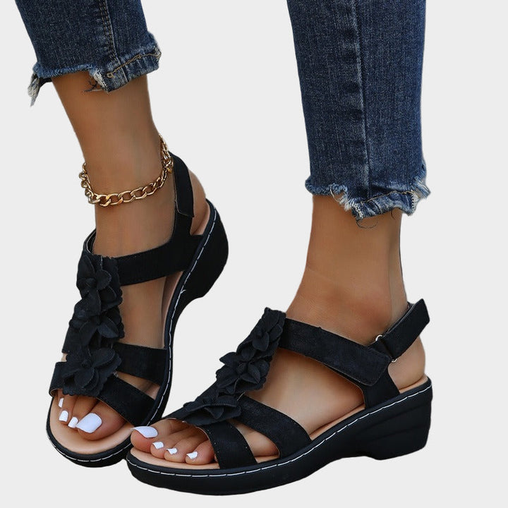 Orthopedic Floral Sandals