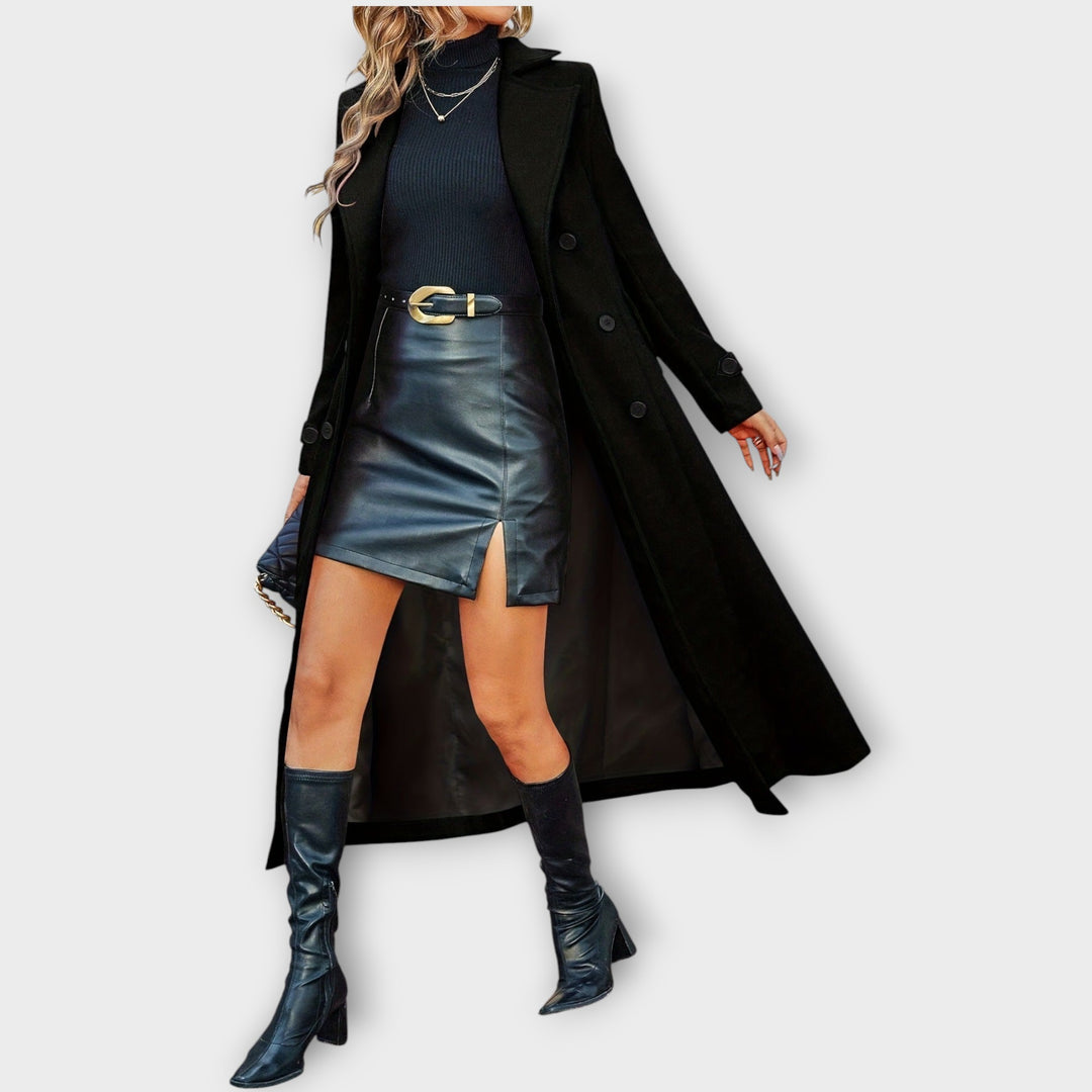 Elegant Longline Winter Coat
