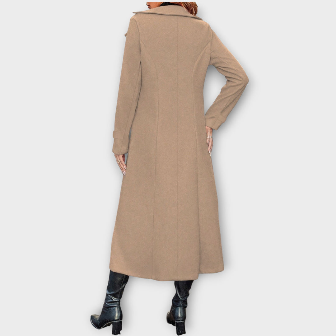 Elegant Longline Winter Coat