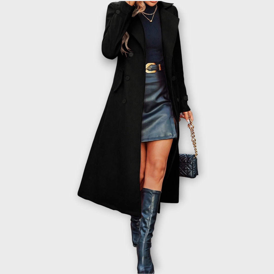 Elegant Longline Winter Coat