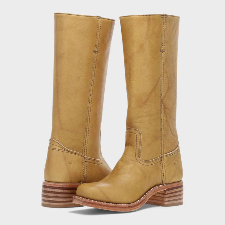 Classic Riding Boots with High Line