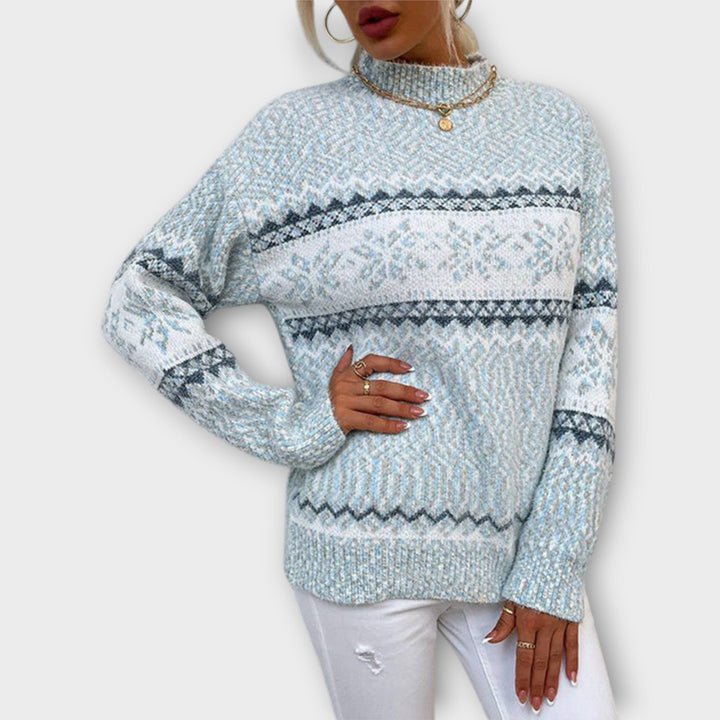 Knitted Sweater with Classic Design