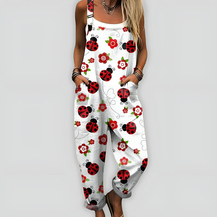 Comfortable and Stylish Jumpsuit with a Relaxed Fit