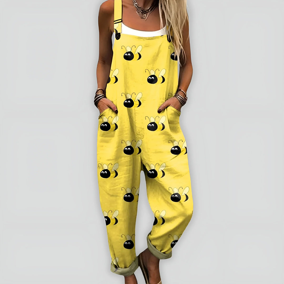 Comfortable and Stylish Jumpsuit with a Relaxed Fit